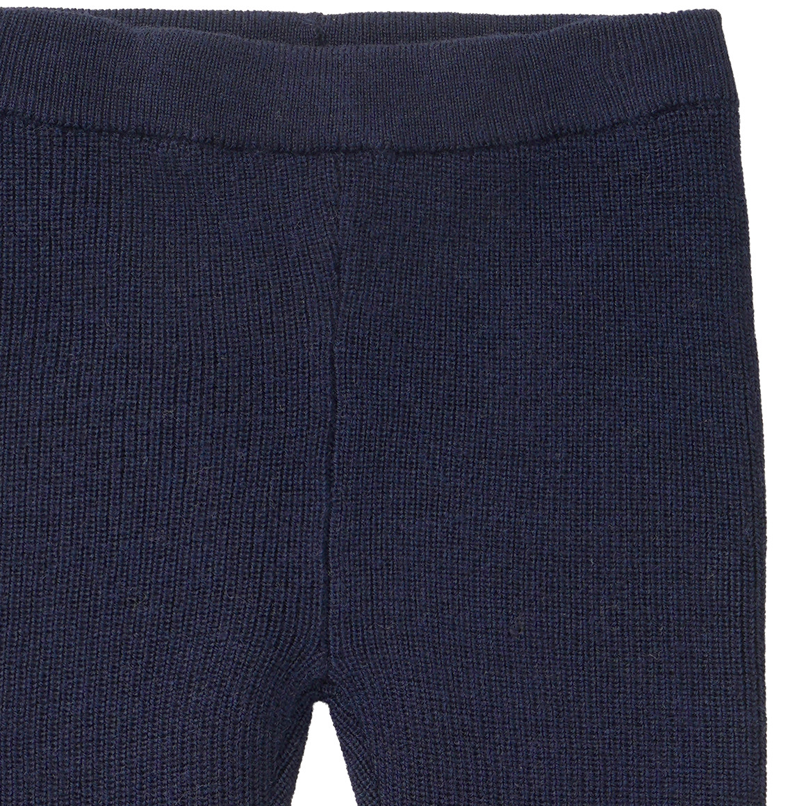 Baby Merino-Strickhose unifarben