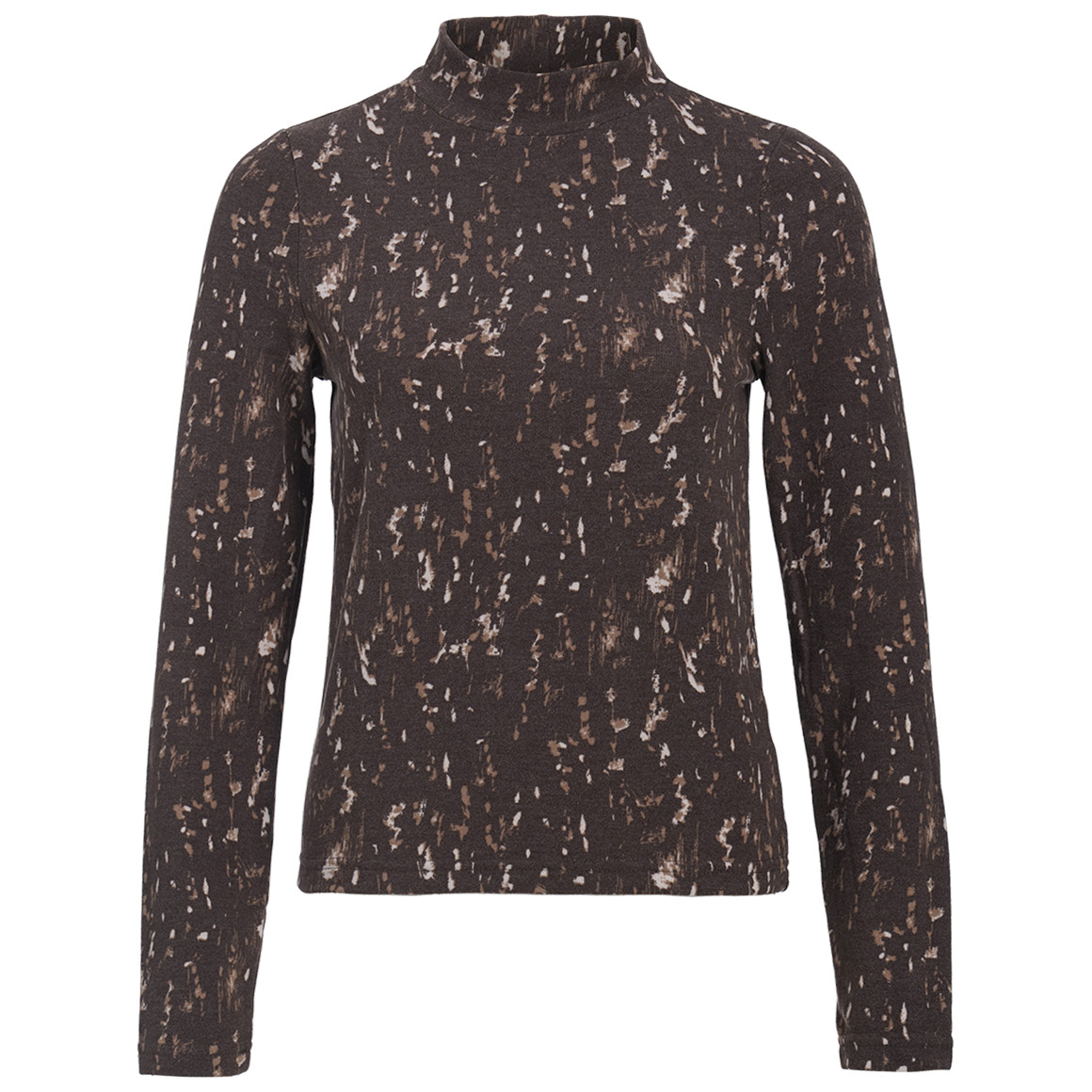 Damen Feinstrickshirt mit Allover-Muster