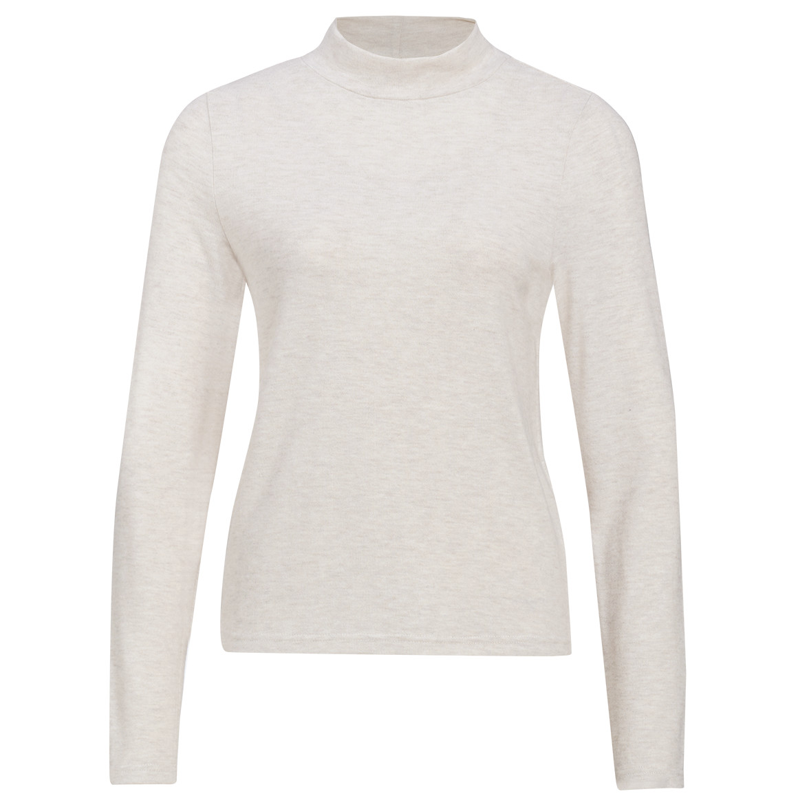 Damen Feinstrickshirt unifarben