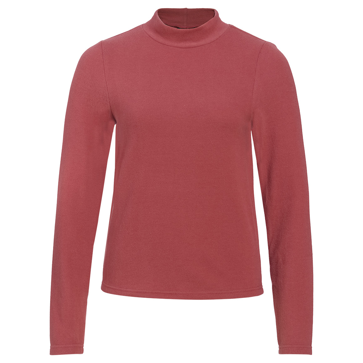 Damen Feinstrickshirt unifarben