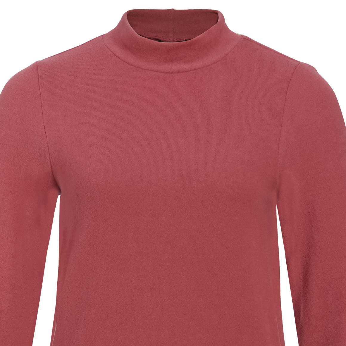 Damen Feinstrickshirt unifarben