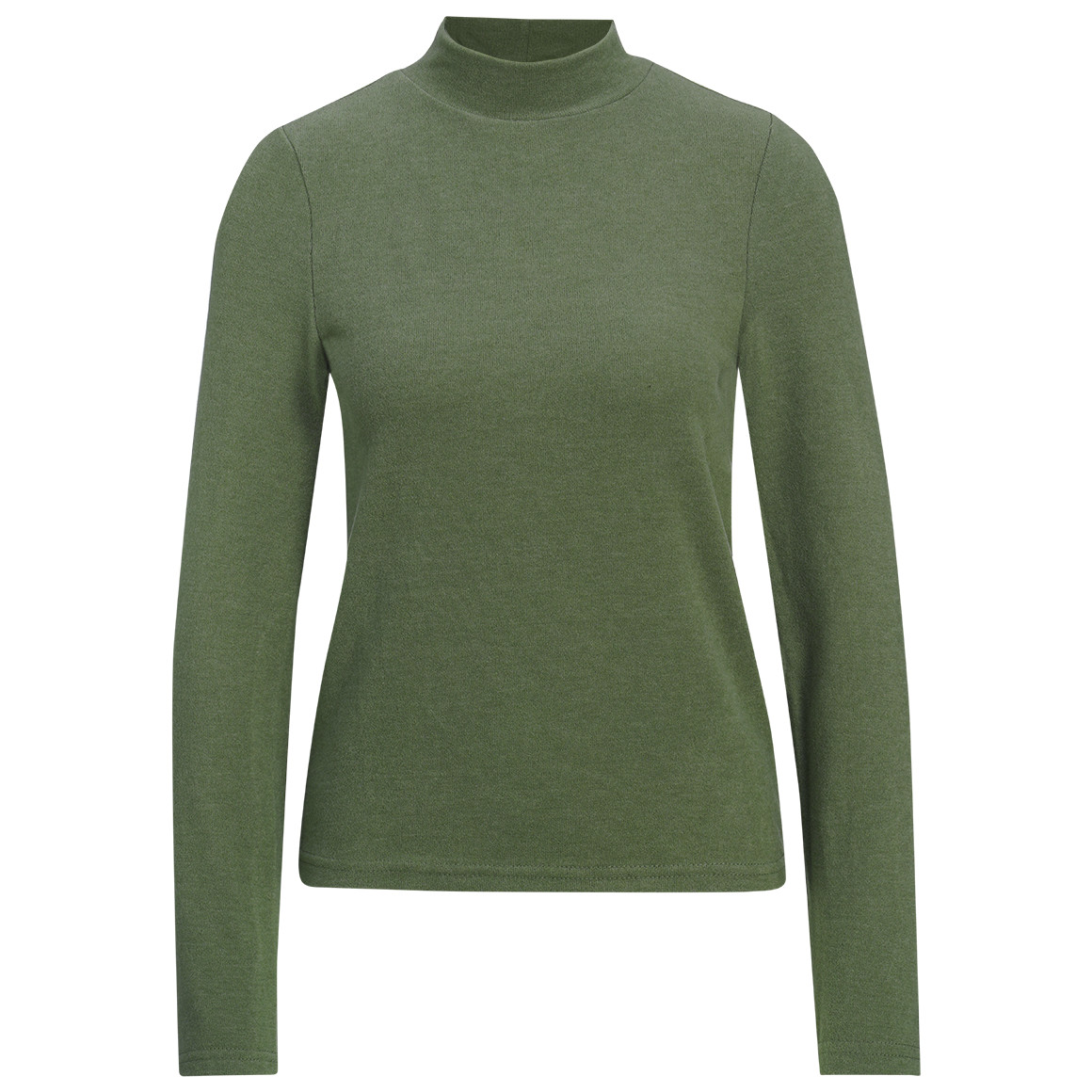 Damen Feinstrickshirt unifarben