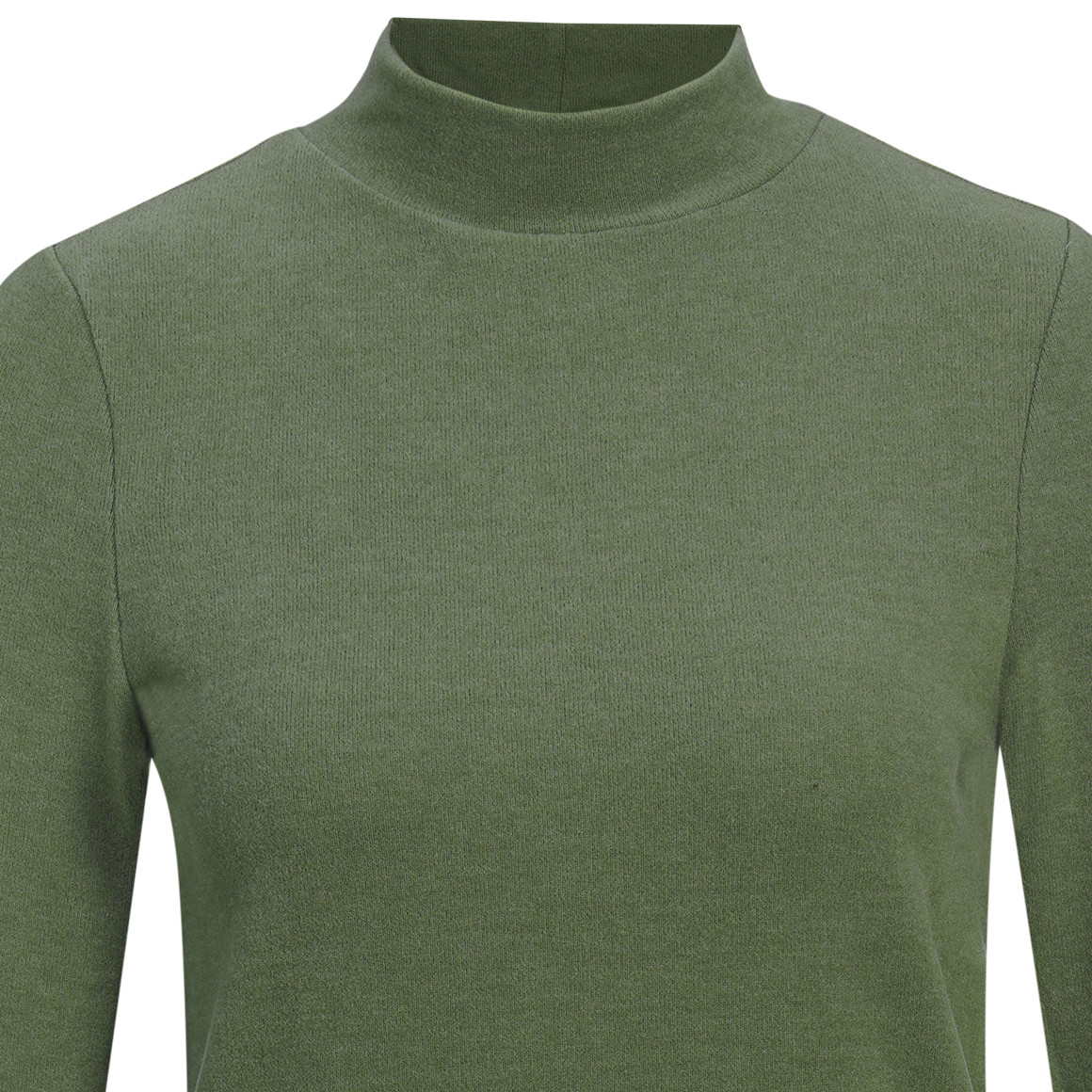 Damen Feinstrickshirt unifarben