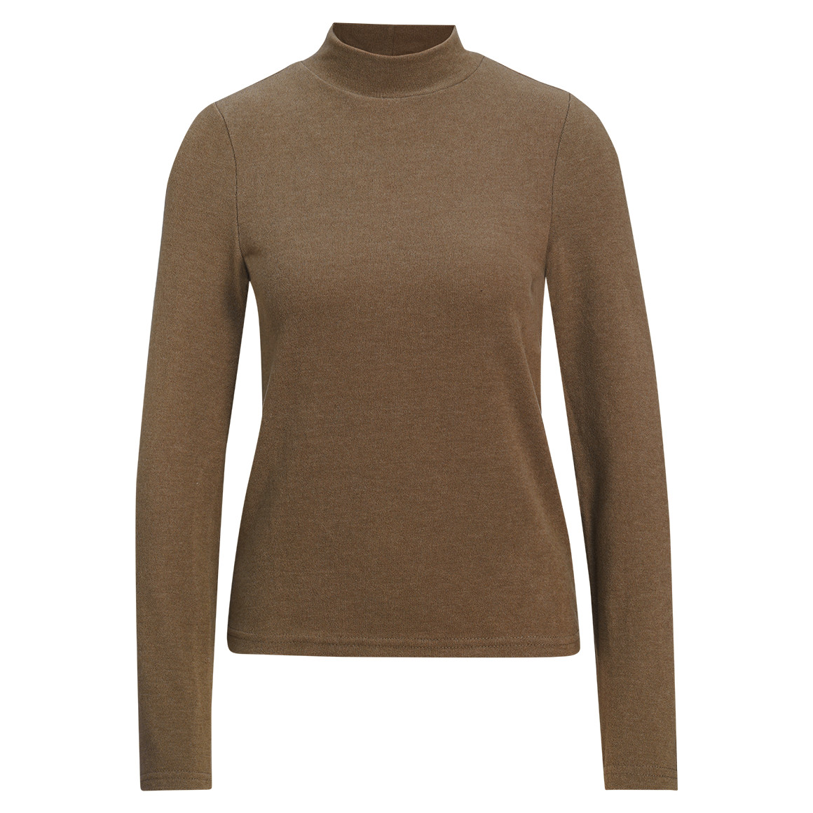 Damen Feinstrickshirt unifarben