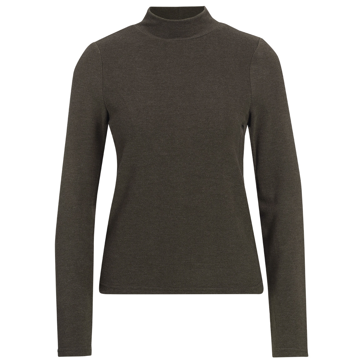 Damen Feinstrickshirt unifarben