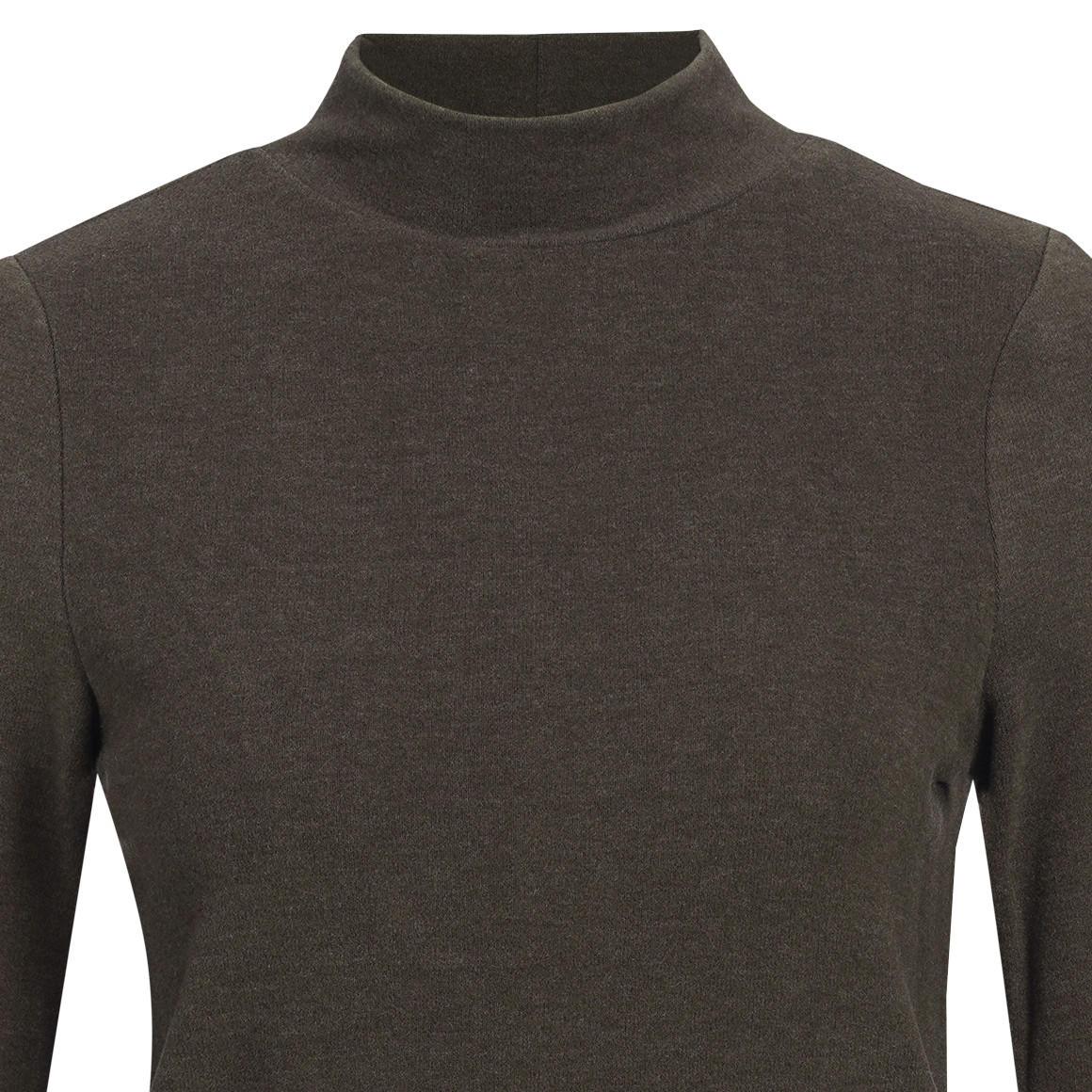 Damen Feinstrickshirt unifarben
