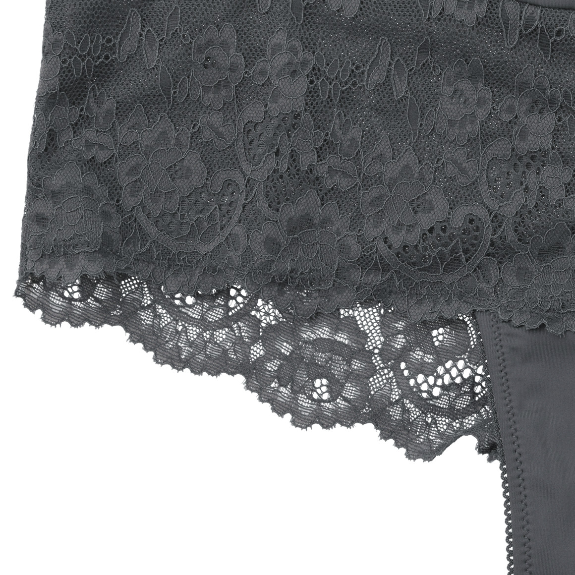 Damen Panty mit Spitze