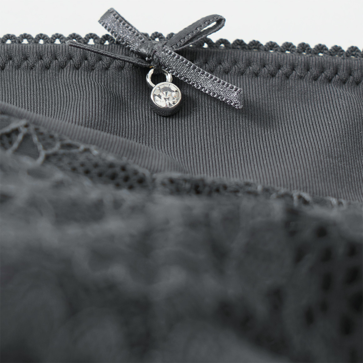 Damen Panty mit Spitze