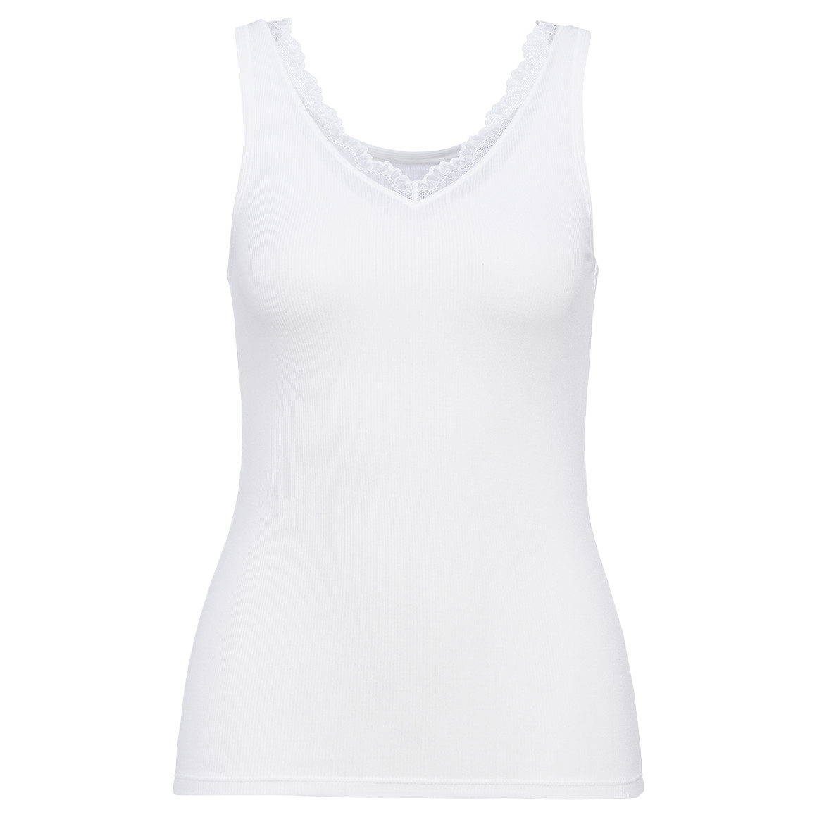 Damen Unterhemd mit Spitze