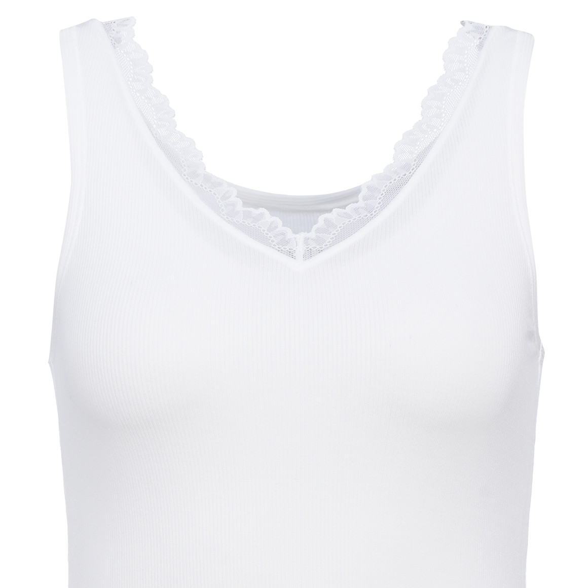 Damen Unterhemd mit Spitze