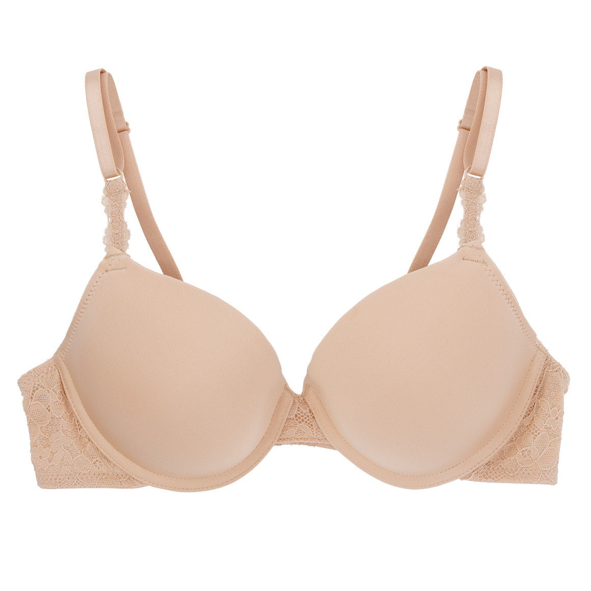 2 Damen Bügel-BHs mit floraler Spitze