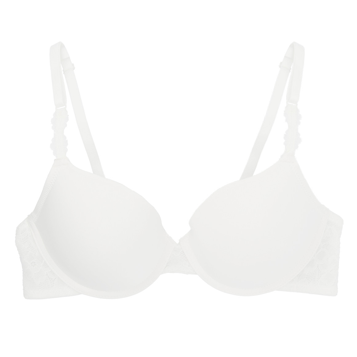 2 Damen Bügel-BHs mit floraler Spitze