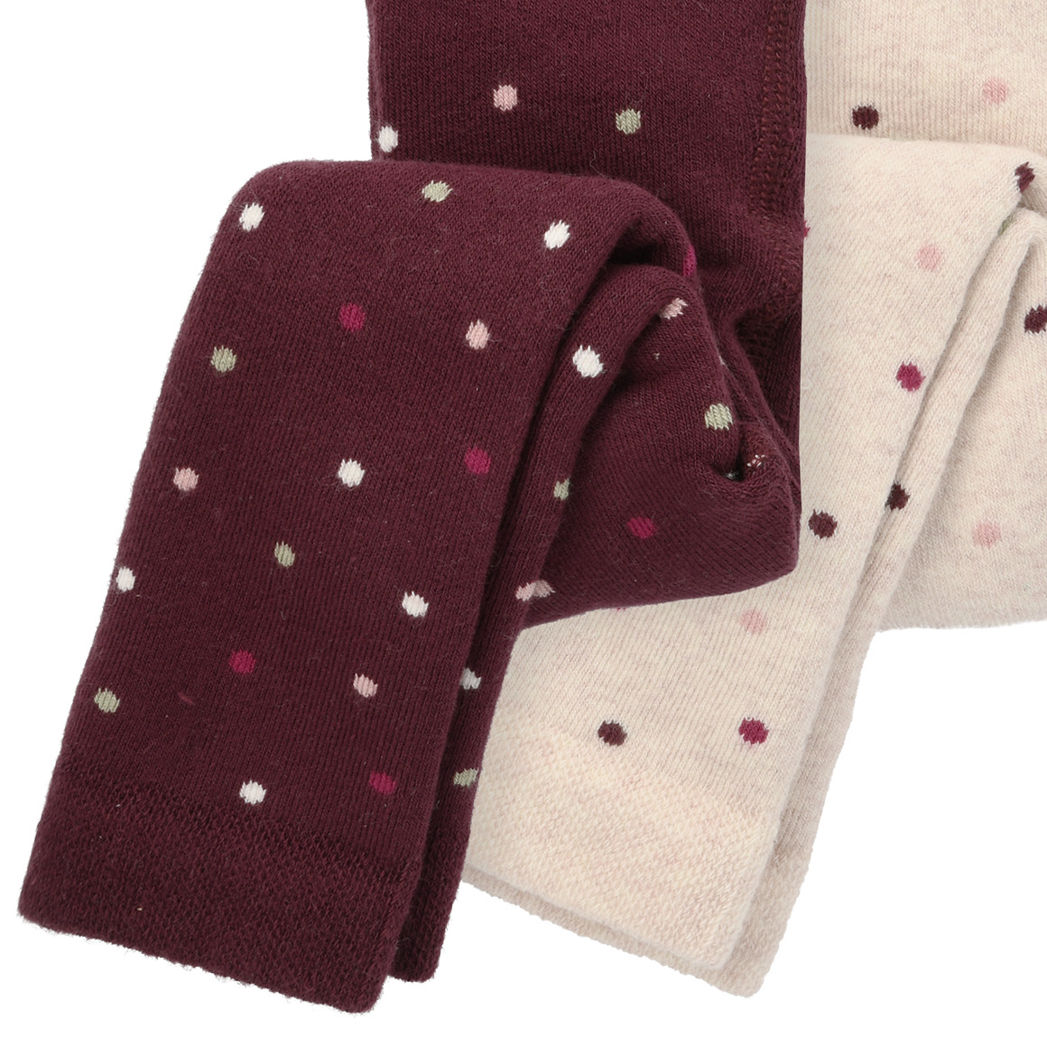 2 Baby Frottee-Leggings im Set