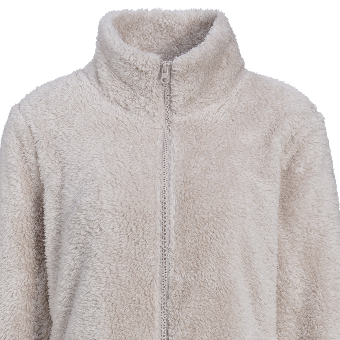 Damen Wellness-Jacke aus Teddyplüsch