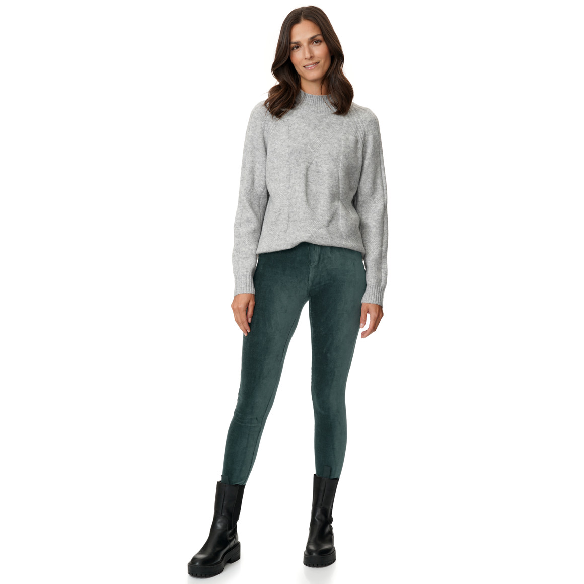 Damen Leggings aus feinem Cord