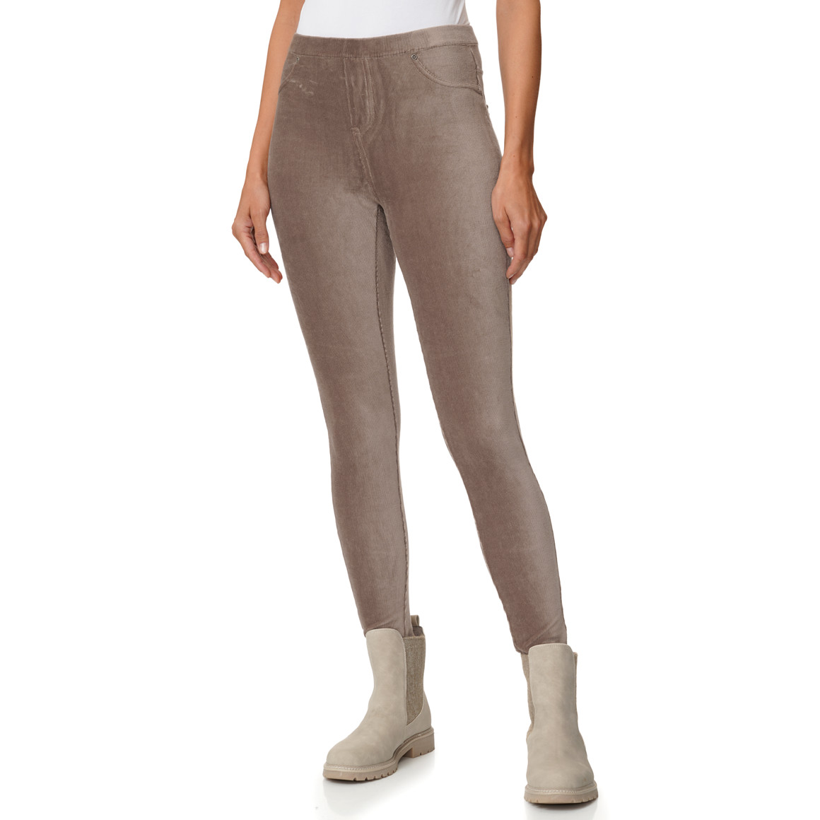 Damen Leggings aus feinem Cord