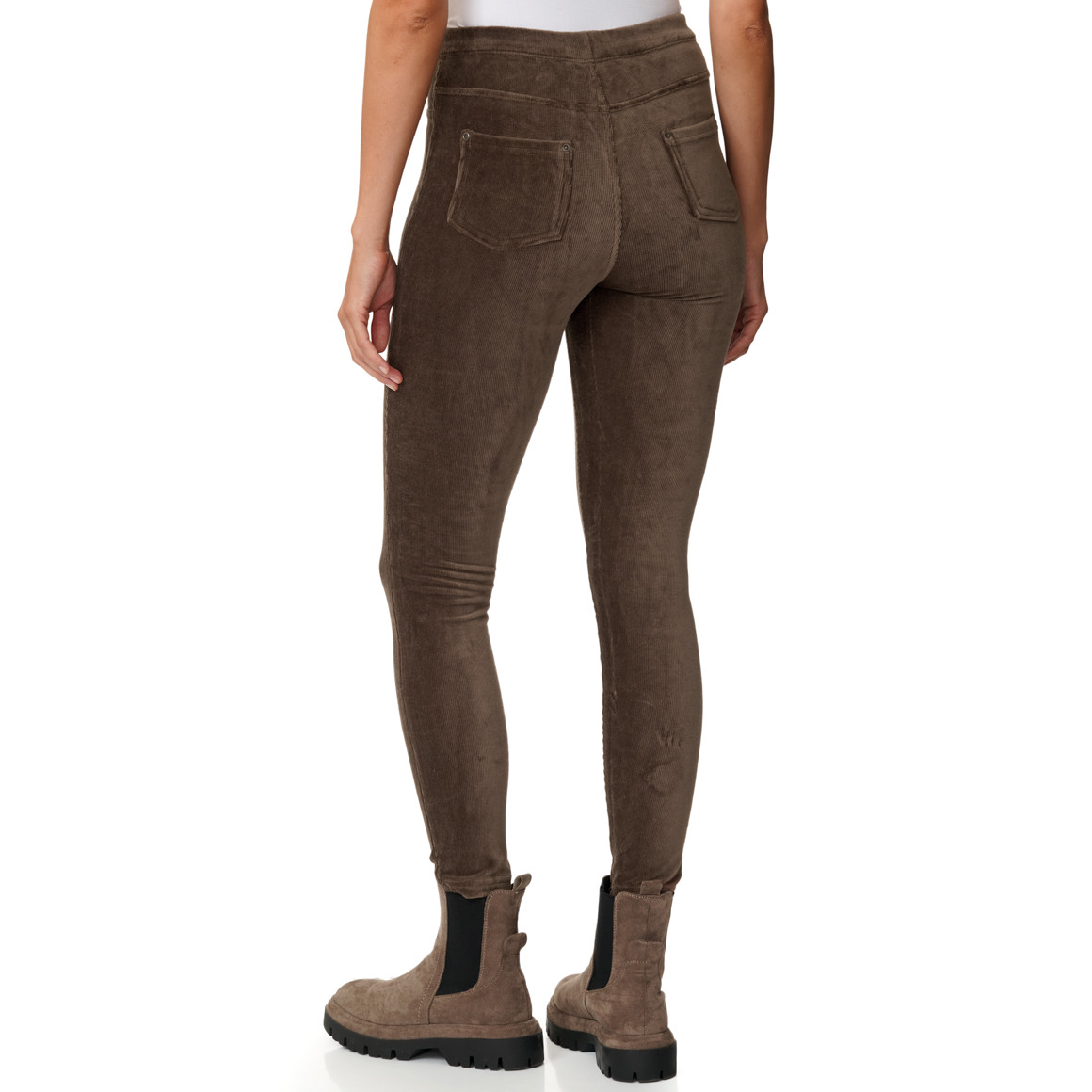 Damen Leggings aus feinem Cord