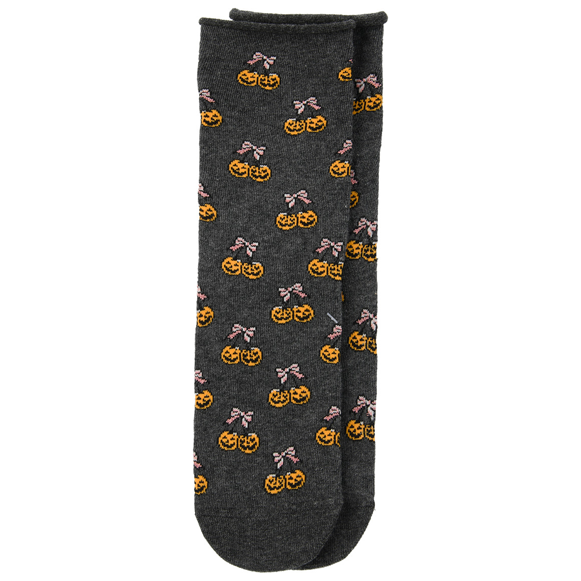 1 Paar Damen Socken im Halloween-Look