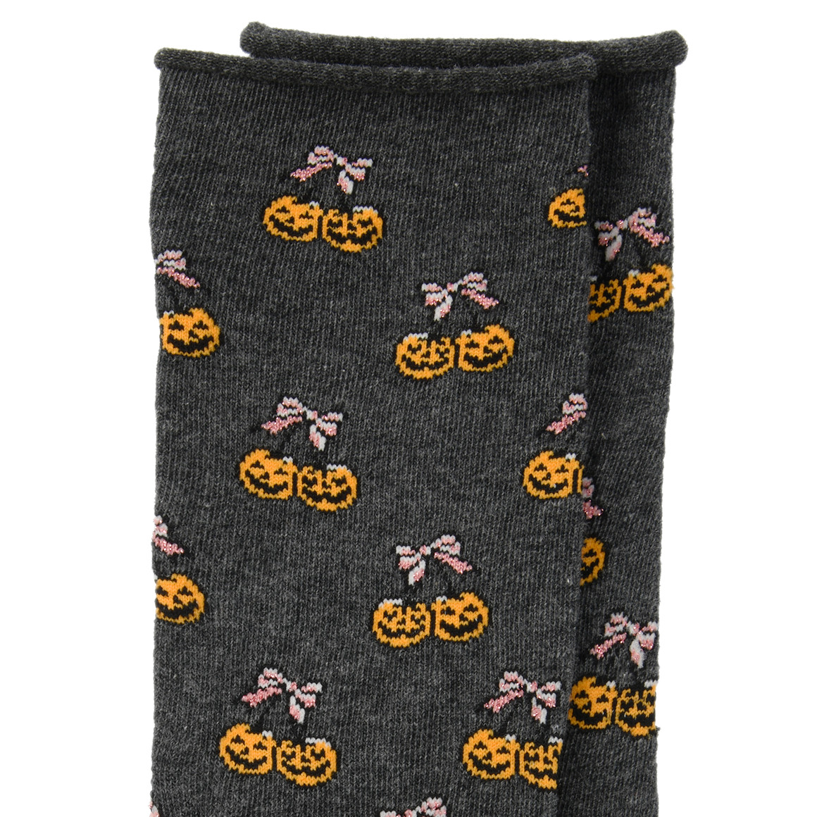 1 Paar Damen Socken im Halloween-Look
