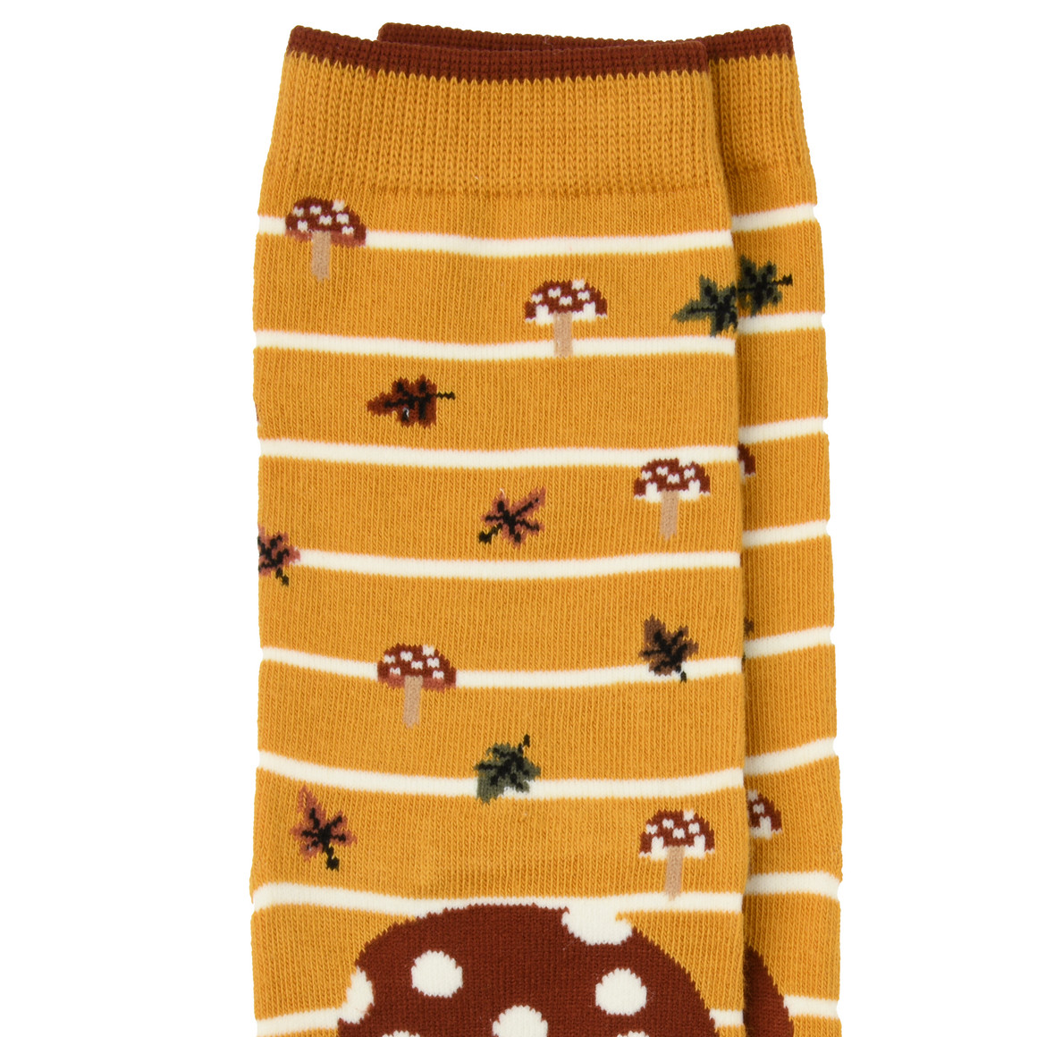 1 Paar Damen Socken mit Waldtier-Motiv