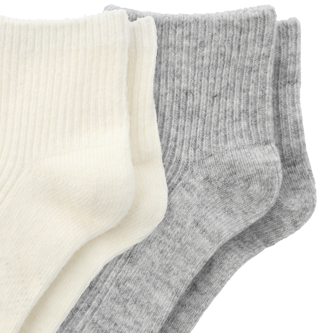 2 Paar Damen Socken mit Woll-Anteil