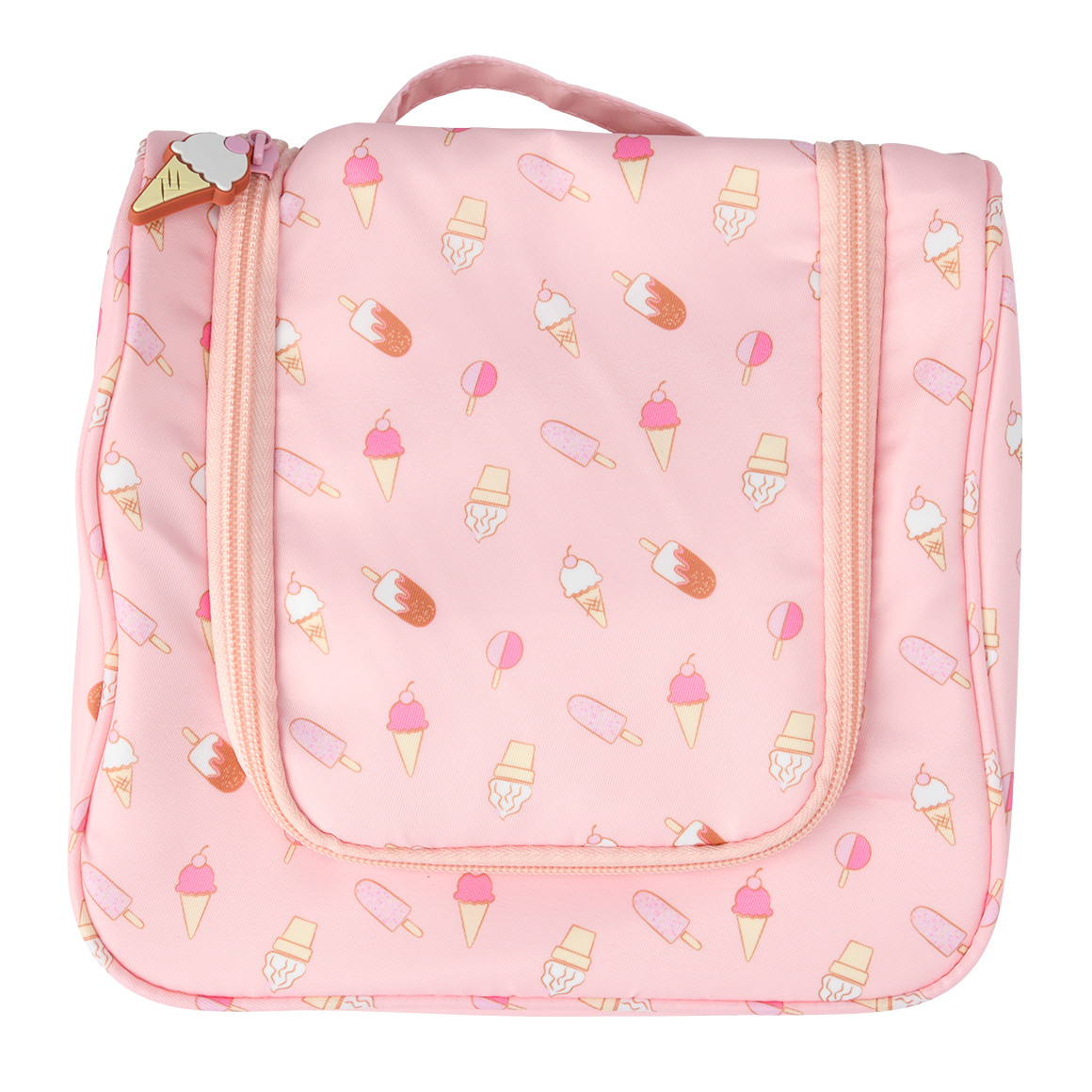 Mädchen Kosmetiktasche mit Eis-Allover