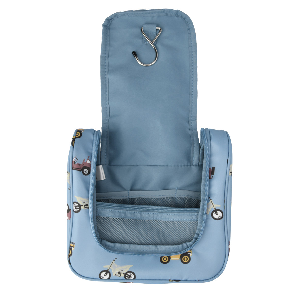 Jungen Kosmetiktasche mit Fahrzeuge-Allover