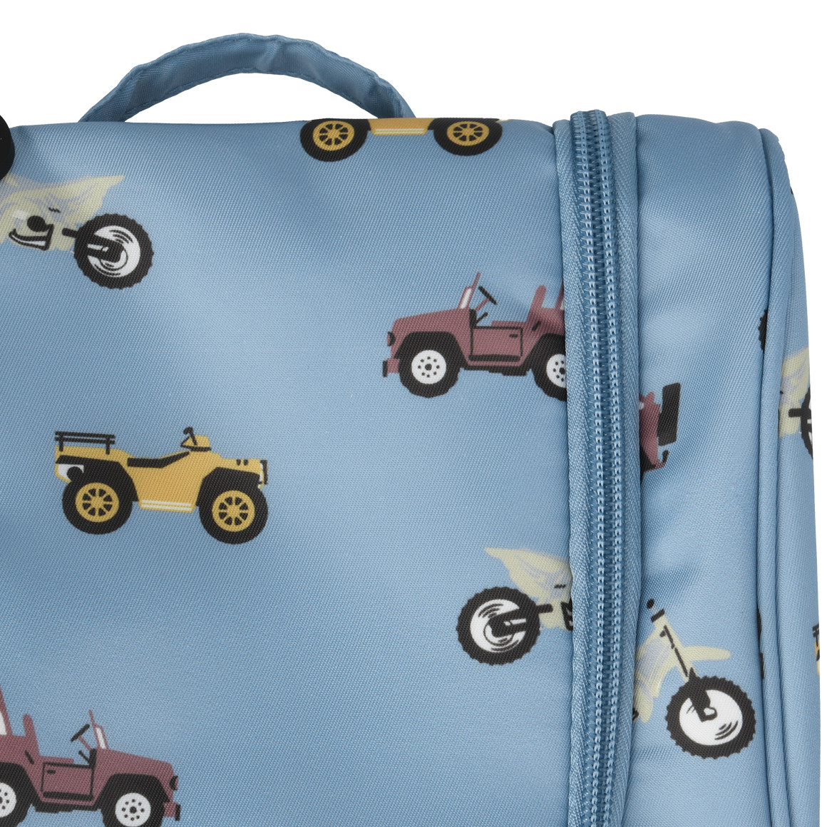 Jungen Kosmetiktasche mit Fahrzeuge-Allover
