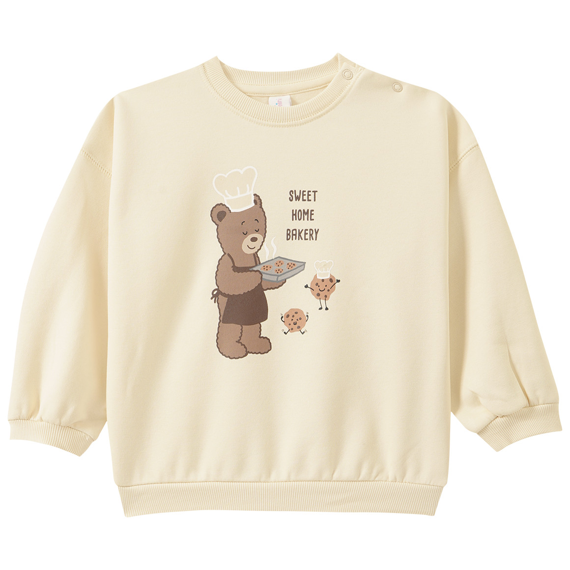 Baby Sweatshirt mit Baby-Print