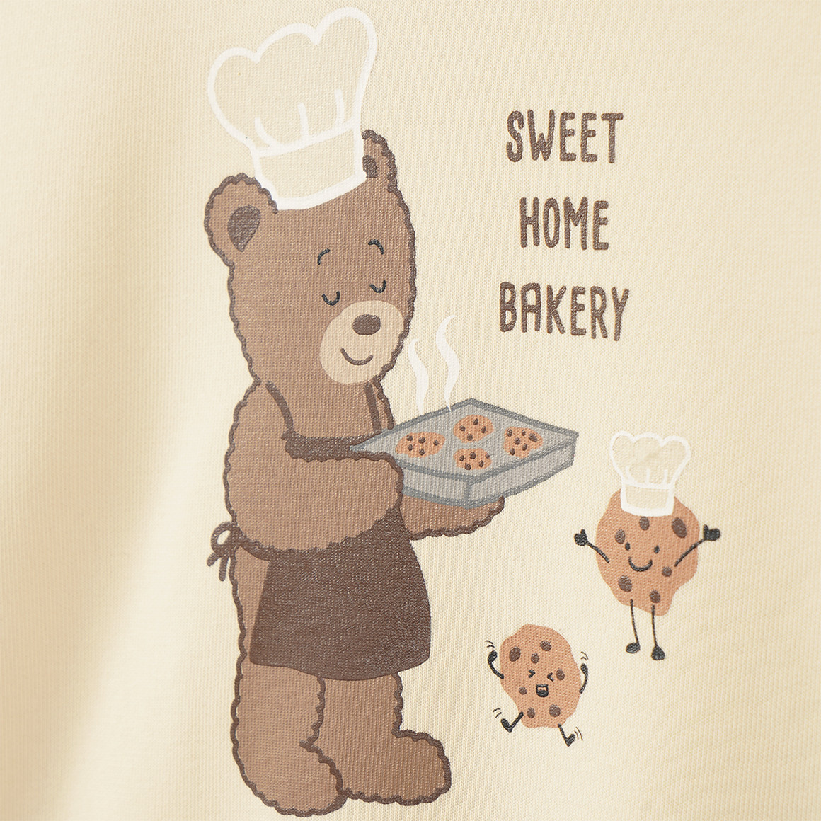 Baby Sweatshirt mit Baby-Print