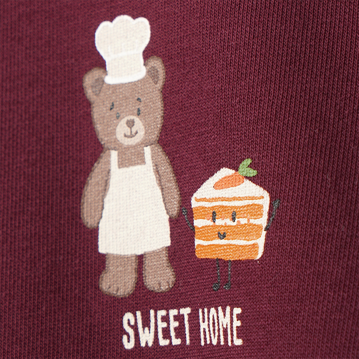 Baby Sweatshirt mit Baby-Print