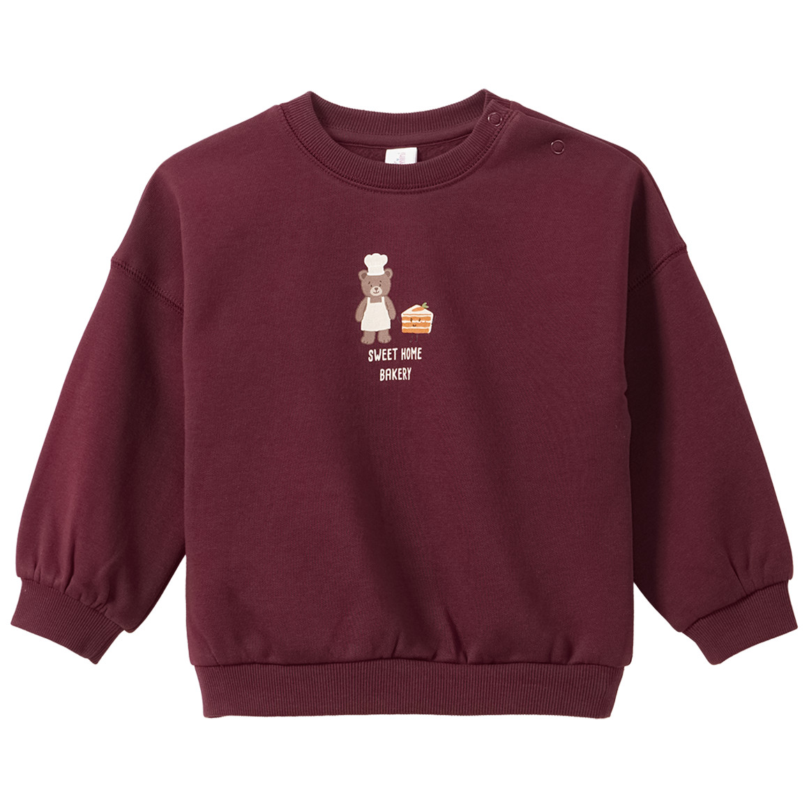 Baby Sweatshirt mit Baby-Print