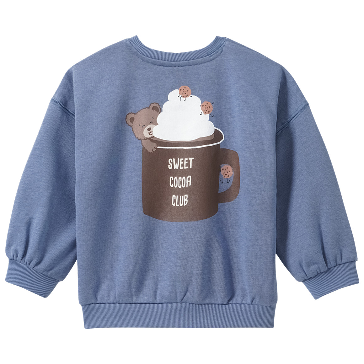 Baby Sweatshirt mit Baby-Print
