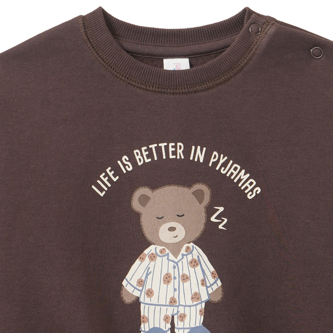 Baby Sweatshirt mit Baby-Print