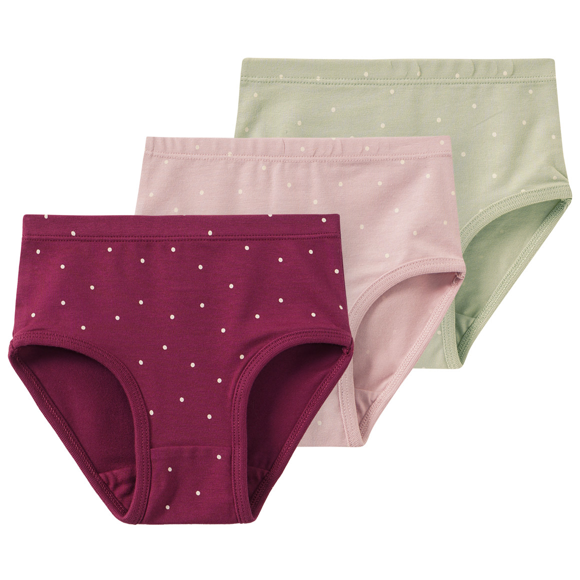 3 Baby Slips in Windelpassform