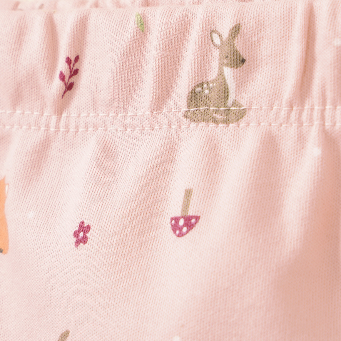 Baby Schlafanzug mit Waldtier-Motiven