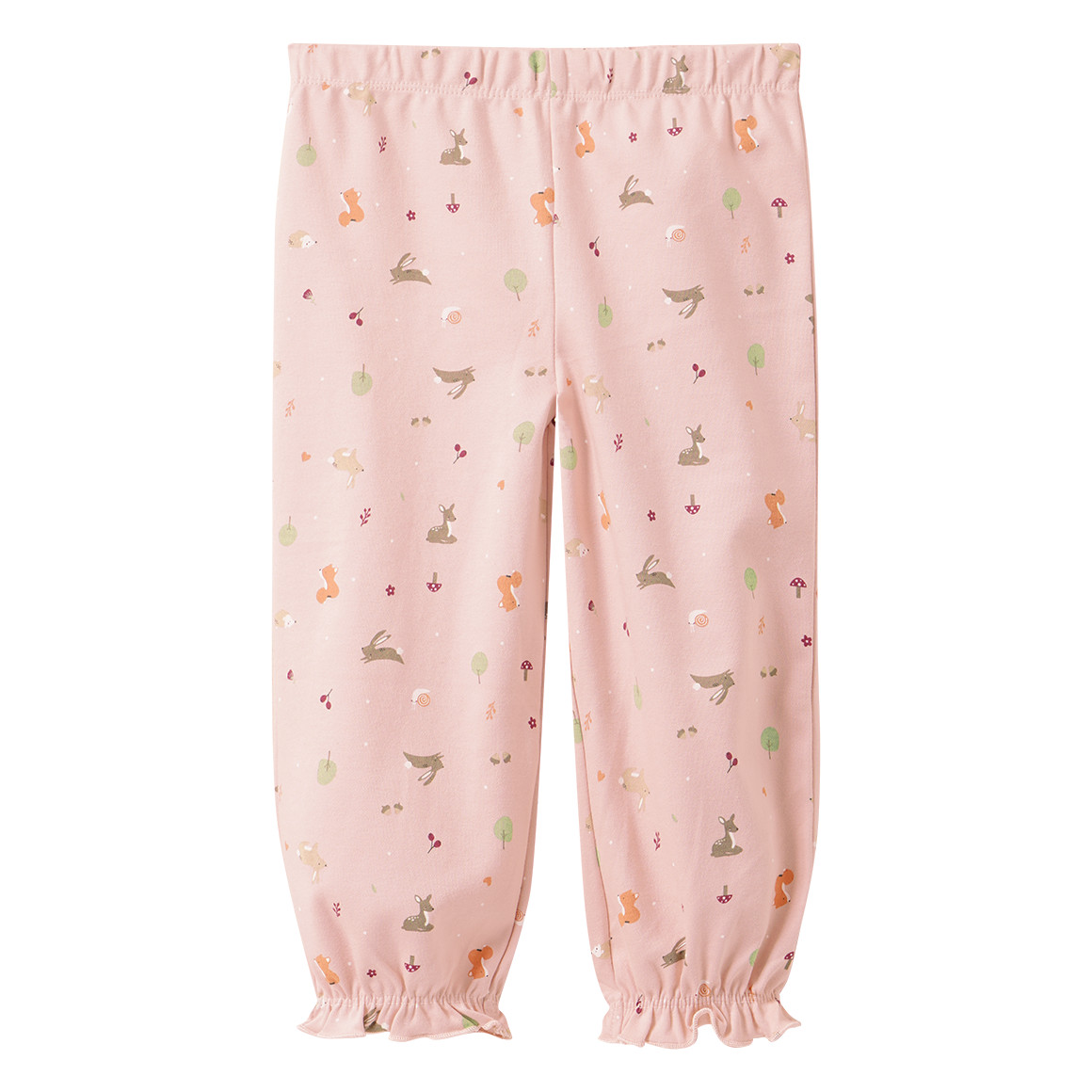 Baby Schlafanzug mit Waldtier-Motiven