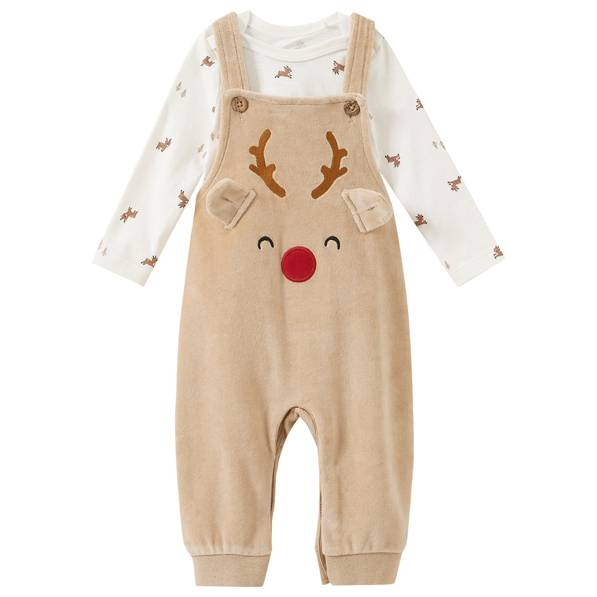 Baby Set mit Weihnachts-Motiv