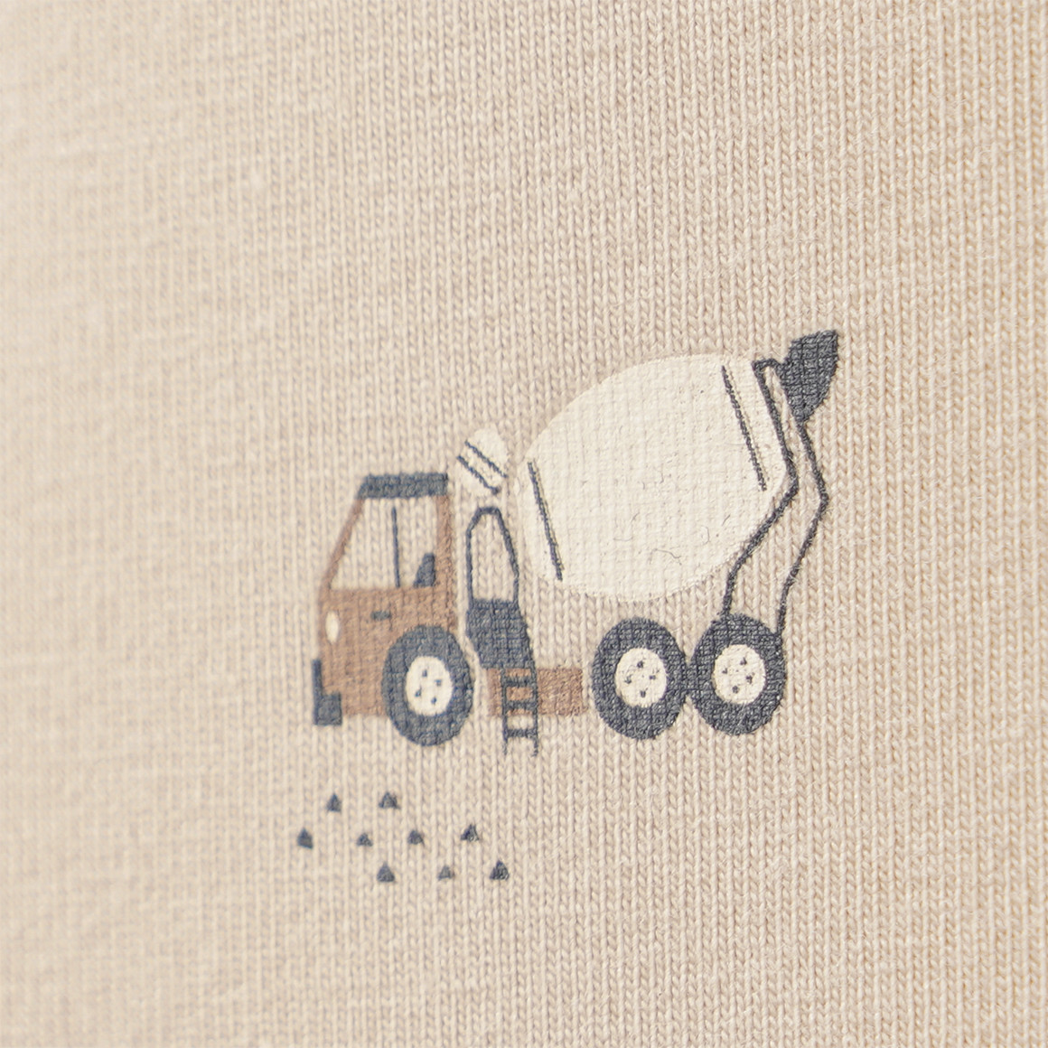 2 Baby Langarmbodys mit Fahrzeug-Prints