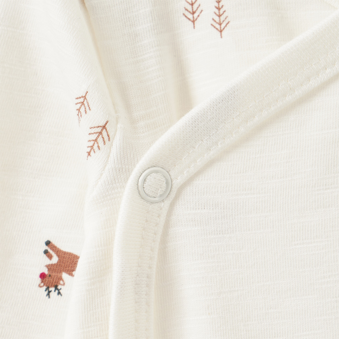 Newborn Wickelbody mit Rentier-Motiven