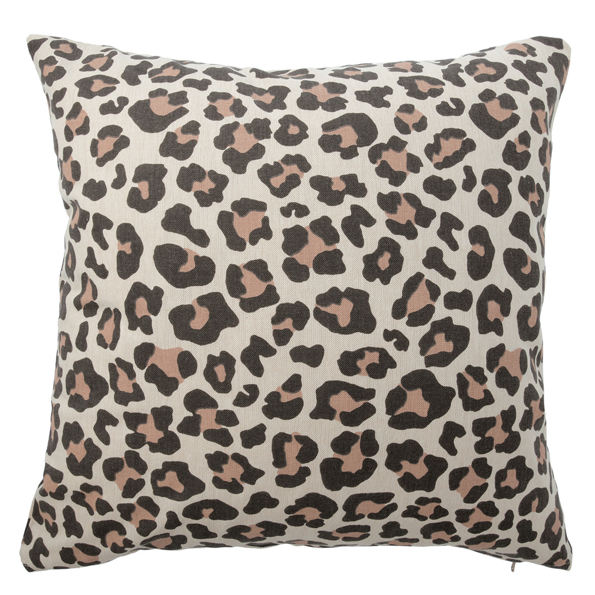 Kissenhülle mit Leoparden-Muster