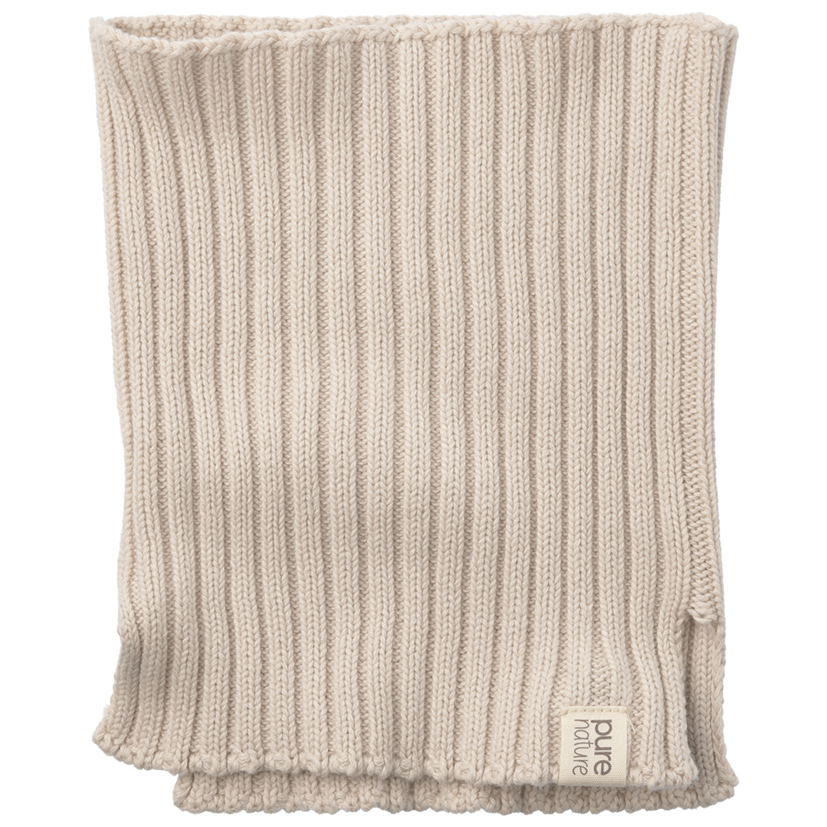 Babysnood met ribbelstructuur