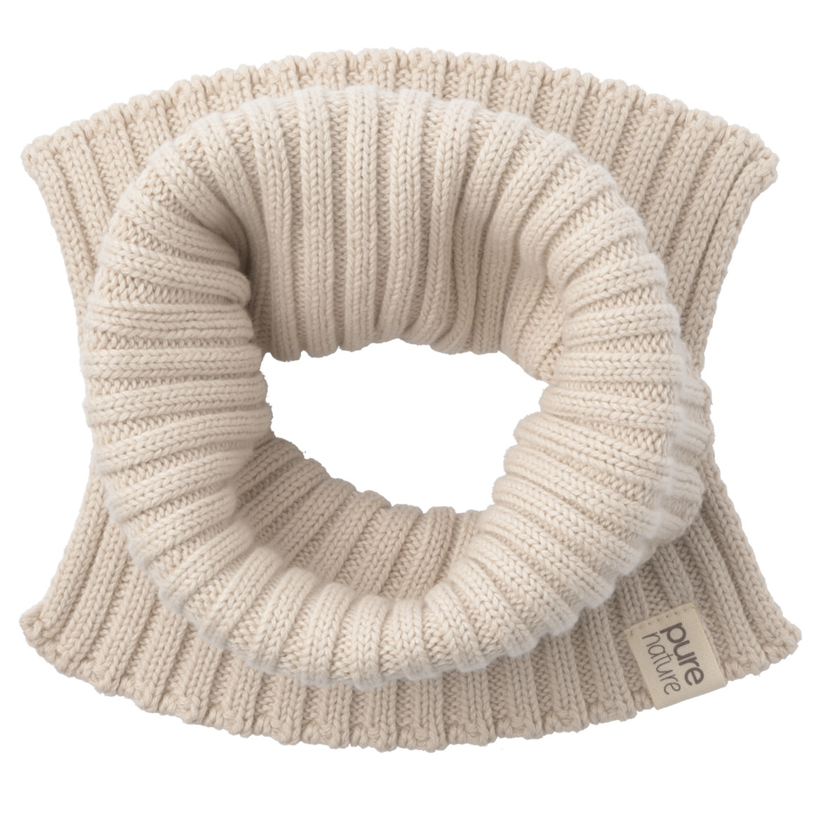 Babysnood met ribbelstructuur