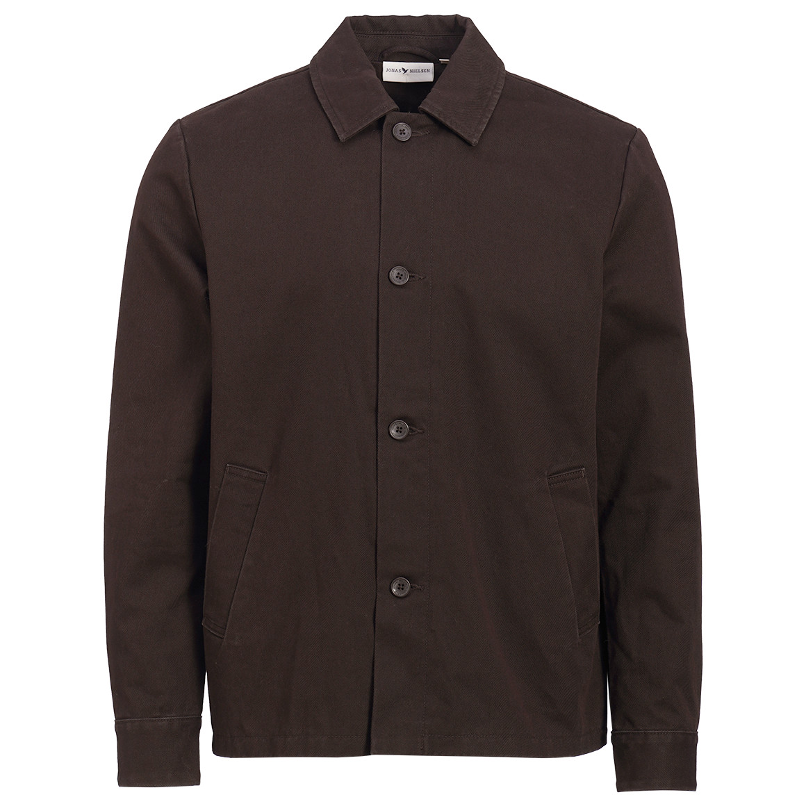 Herren Overshirt mit Knopfleiste