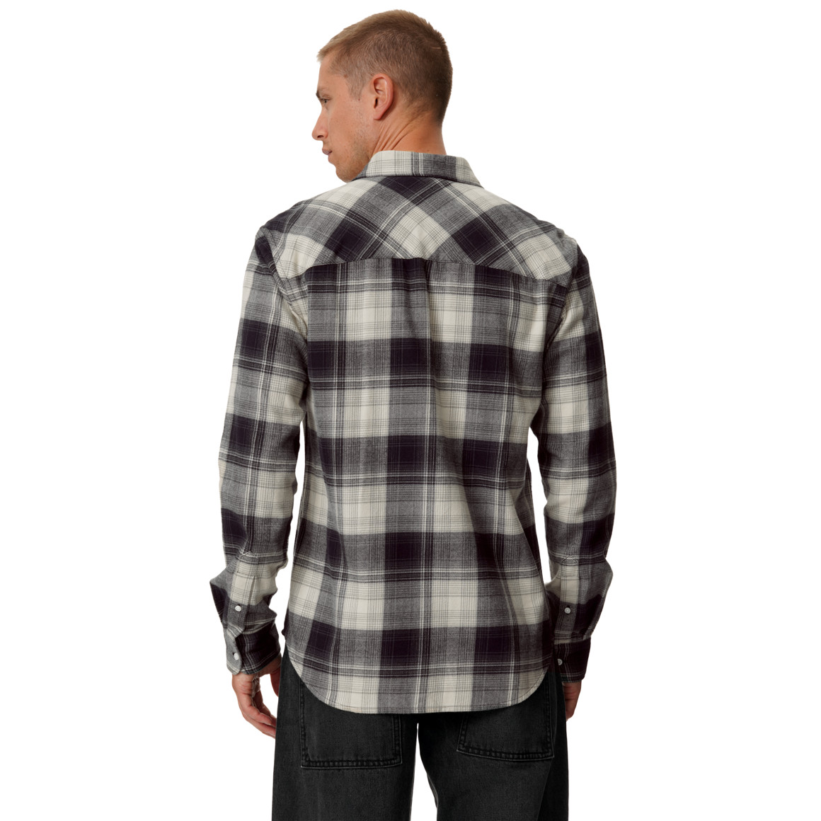 Herren Flanell-Hemd in Regular Fit
