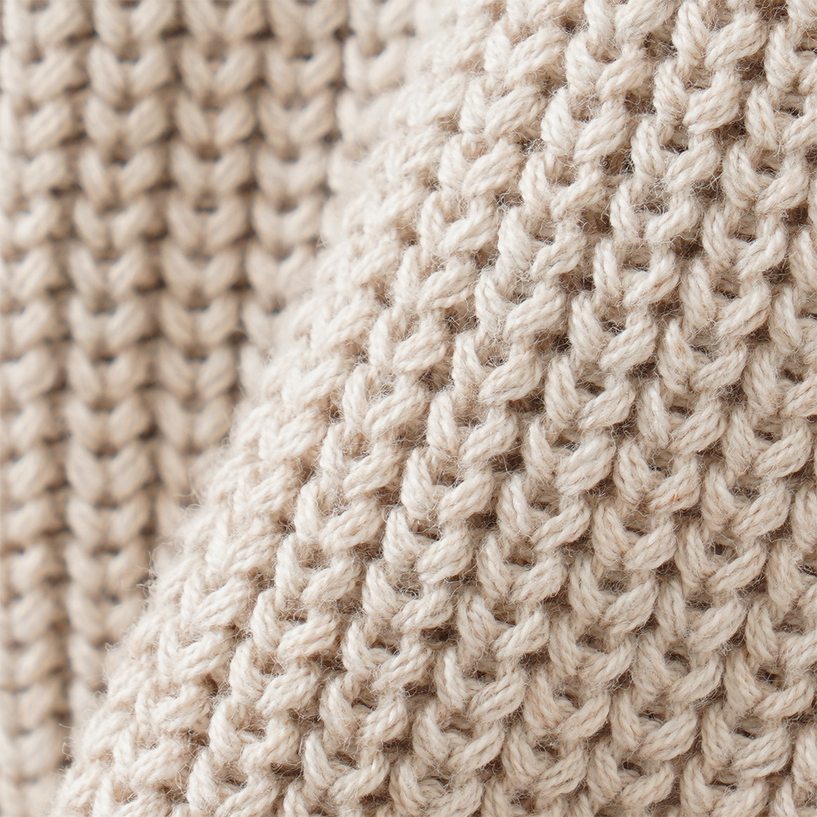Baby Strickpullover mit Rippstruktur