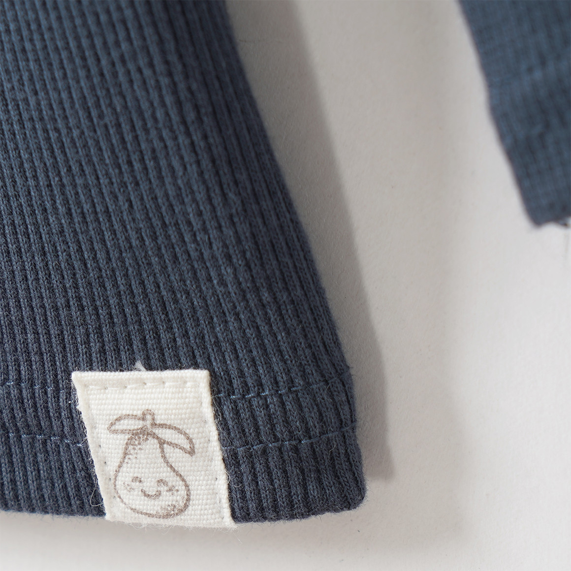 Baby Langarmshirt mit Rippstruktur