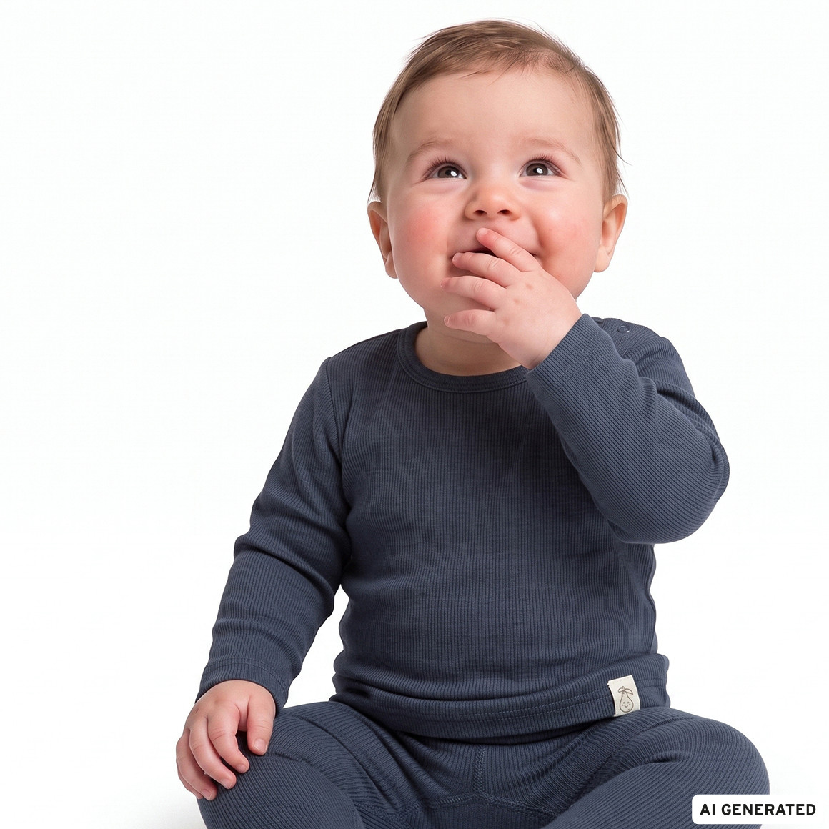 Baby Leggings mit Rippstruktur