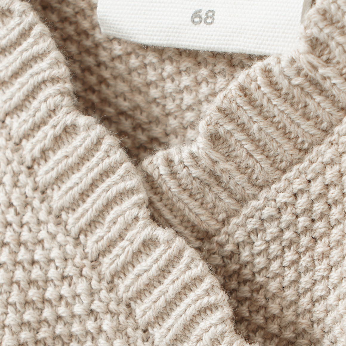 Baby Strickjacke im Wickel-Design