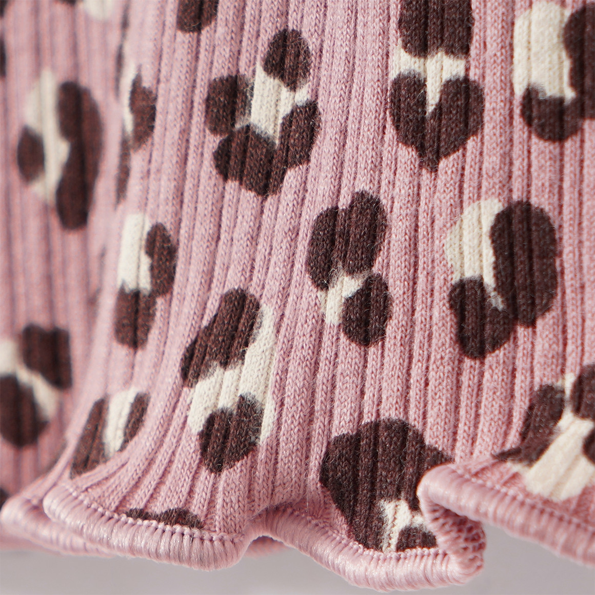 Baby Langarmshirt mit Rippstruktur